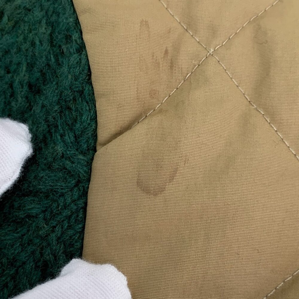 Xf369 Gucci Stand Collar Patchwork Design Multico… - image 8